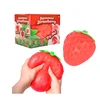 Magy Squishy braškė antistresinis minkomas žaislas didelė