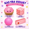 Magy Squishy fun box rinkinys rožinis koldūnas sviestas sūris kamuoliukas