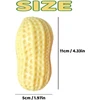 Magy Squishy peanut žemės riešutas antistresinis minkomas žaislas dumpling tipo
