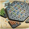 Magy Strateginis virvučių geometrijos stalo žaidimas Chain Game