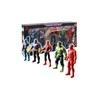 Malplay Keršytojų herojų figūrėlės- AVENGERS SPIDERMAN, HULK, IRON MAN, THANOS
