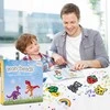 Malplay Lyginimo karoliukai 2000 vnt. Dinozaurai