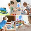 Malplay Magnetinė dėlionė su rašikliu, APRENK MERGAITĘ