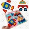 Malplay Medinė dėlionė Transporto priemonės 30 × 30 cm