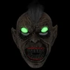 Partypal Kaukė Helovinui Goblinas tamsoje šviečiančiomis akimis