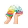 Žaislas spyruoklė antistresinė rainbow