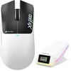 ATTACK SHARK X11 Pro V2 Wireless Belaidė Žaidimų Pelė | Snow Leopard