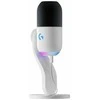 LOGITECH Yeti GX dinaminis RGB žaidimų mikrofonas su LIGHTSYNC OFF Baltas