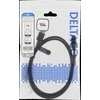 Deltaco USBC-1152 1m 3A 60W Juodas (Juodas) USB Kabelis