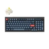 DĖMESIO! PAŽEISTA PAKUOTĖ! Keychron V5 Max Wireless Belaidė Žaidimų Klaviatūra | Carbon Juodas, Gateron Jupiter Banana