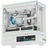 DĖMESIO! PAŽEISTA PAKUOTĖ! Thermalright TL-M10W Vision Kompiuterio Korpusas | Baltas