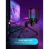 Fifine Technology FIFINE AmpliGame A6V RGB Juodas (Juodas) Kondensatorinis Mikrofonas
