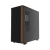 GEMBIRD Computer Case FC-WOOD wood imitation front panel SINGLE GLASS