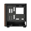 GEMBIRD Computer Case FC-WOOD wood imitation front panel SINGLE GLASS