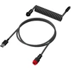 Hewlett Packard (HP) HP HyperX USB-C suvyniotas kabelis pilkas-Juodas