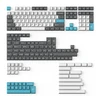 Klaviatūra Keychron Double Shot Cherry PBT Full Keycap Set | Pilkas, Baltas, and Mėlyna