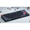Keychron K3 Max Wireless (K3M-H3) - US išdėstymas - Hot-Swappable Low Profile Gateron Brown - Juodas (Juoda) Mechaninė Belaidė Žaidimų Klaviatūra