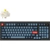 Keychron V5 Max Wireless (V5M-D4) - US išdėstymas - Hot-Swappable Gateron Jupiter Banana - Carbon Juodas (Juoda) Mechaninė Belaidė Žaidimų Klaviatūra