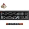 Keychron V6 Ultra Wireless (V6U-D1) – US išdėstymas – Hot-Swappable Silk POM Raudona – Juodas (Juoda) Mechaninė Belaidė Žaidimų Klaviatūra