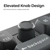 Belaidė mechaninė klaviatūra Keychron V6 Ultra 8K, Raudoni (Red) jungikliai, US INTL ANSI išdėst., Juoda