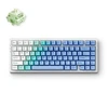 MCHOSE G75 Pro Wireless Belaidė Žaidimų Klaviatūra | Arctic Baltas, Huano Matcha Latte V2