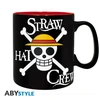 ONE PIECE – Mug (460 ml) Luffy &amp; Skull – Puodelis