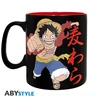ONE PIECE – Mug (460 ml) Luffy &amp; Skull – Puodelis