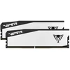 VIPER Gaming Elite 5 32GB DDR5 RAM Atmintis | 6400 MT/s, CL32, 2x16GB, Baltas/Juodas