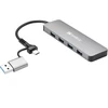 Sandberg USB-C/A iki 4xUSB 3.0 Hub