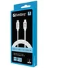 SANDBERG USB-C-C USB 3.1 G2 100W Kabelis | Baltas, 1 m