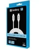 SANDBERG USB-C-C USB 3.1 G2 100W Kabelis | Baltas, 2 m