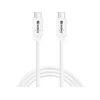 SANDBERG USB-C-C USB 3.1 G2 100W Kabelis | Baltas, 1 m