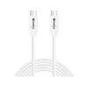 SANDBERG USB-C-C USB 3.1 G2 100W Kabelis | Baltas, 2 m