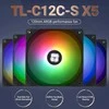 Thermalright TL-C12C-S X5 PWM ARGB Juodas 5vnt. (120mm) (Juodi) Ventiliatoriai