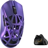 WL Mouse WL Pelė WLMOUSE Beast X Mini Pro Solid Sides Pelė žaidimams, Omron Optinė Switches – violetinė