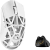 WL Pelė WLMOUSE Beast X Pro Solid Sides Pelė žaidimams, Omron Optinė Switches – Baltas