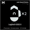 X-Raypad Jade Skates Logitech G502 X Baltas 2 vnt. (Balti) Pakaitiniai Pelė Feet