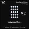 X-Raypad Jade Skates Universal Dots Baltas 40 vnt. (⌀6.5 x 0.8 mm) (Balti) Pakaitiniai Pelė Feet