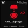 X-Raypad Obsidian Skates Logitech G Pro X Superlight Raudona 2 vnt. (Raudoni) Pakaitiniai Pelė Feet