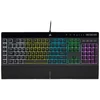 Corsair K55 RGB PRO Žaidimų Klaviatūra | Juodas, Membraninė