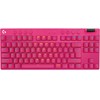 Logitech G PRO X TKL Wireless Belaidė Žaidimų Klaviatūra | Magenta, GX Tactile