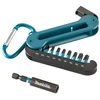 10 dalių sukimo antgalių rinkinys MAKITA Impact Juodas Torsion E-15811