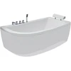 Akrilinė vonia B1680 dešininė be masažų (simple) 160cm