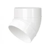 Alkūnė plast. d125mm kampas 45 222-45*