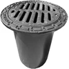 Dangtis ketaus apv.425 su grotelėmis RCP D-40T/TL-400