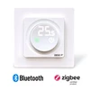 DEVIreg™ Ekranas Connect, baltas, grindų+patalpos, 16 A, valdomas Zigbee arba Bluetooth (termostatas)
