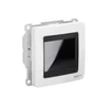 DEVIreg™ Touch baltas, +5...+45 °C, grindų+patalpos, 16 A, be rėmelio (termostatas)