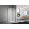 Dušo kabina ELEGANCE 90x90 chrom/skaidri be pado