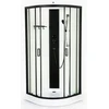 Dušo kabina Galaxy K981 80x80 skaidri/baltas