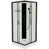 Dušo kabina Galaxy K982 80x80 skaidri/baltas